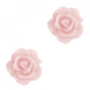 Kunsthars Roos kraal 10mm Vintage rose